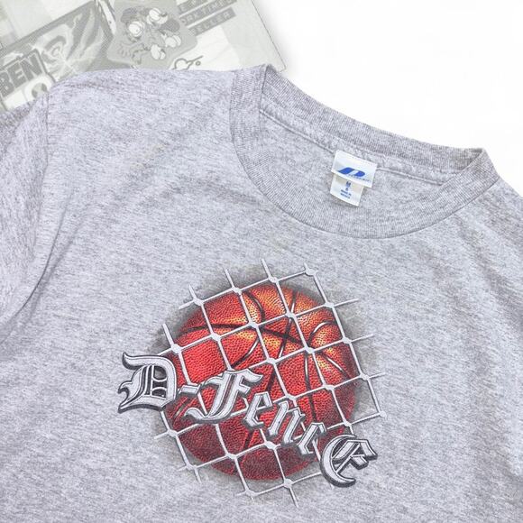 Gray y2k dfence basketball graphic - Picture 2 of 7